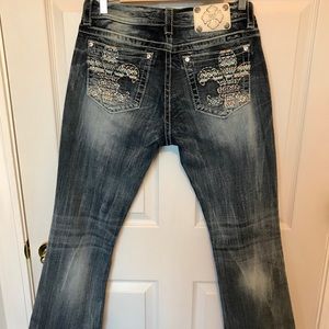 ⚜️MISS ME Jeans women’s size 32W 33Inseam